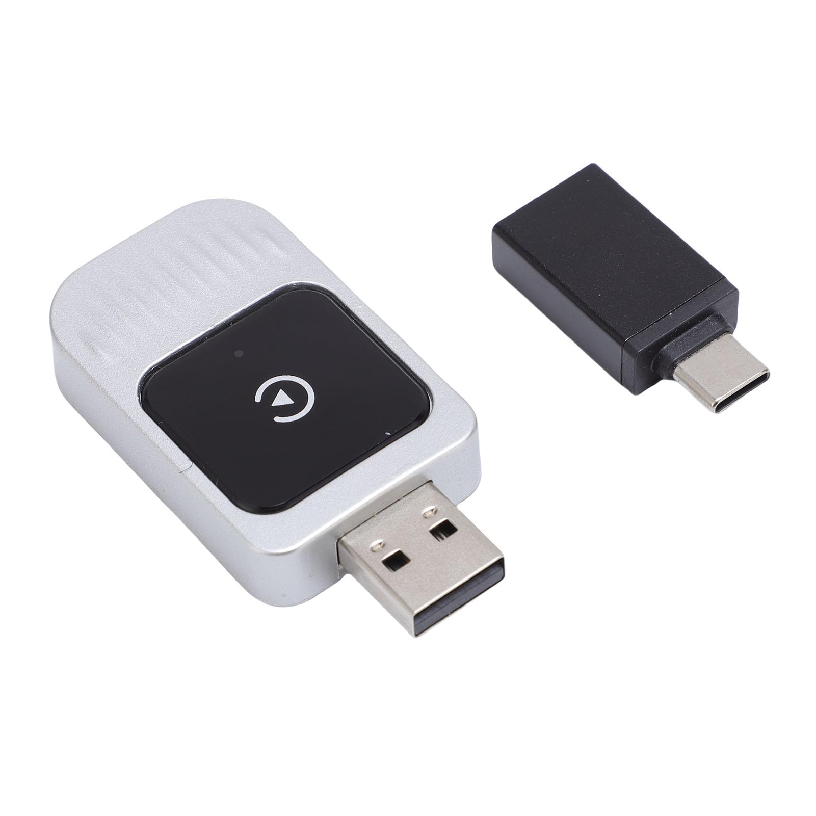 Sxhlseller Adattatore Wireless, Dongle Wireless WiFi Bluetooth 5.0 da 5,8 GHz per Auto per, Convertitore USB C Cablato a Plug and Play, Connessione Automatica, Latenza Zero, Compatibile con