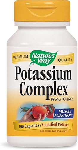 Nature's Way complejo de potasio, 100 cápsulas (paquete de 2)