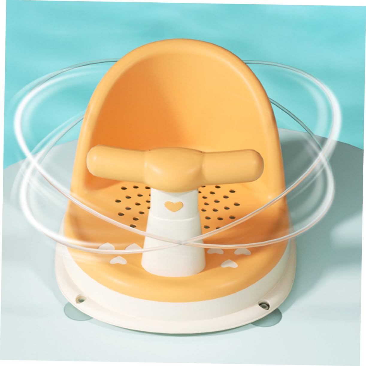 Siège de Bain Garçon Fille Mois Siège de Douche Tout-petit Ans Support de Bain Portable Nourrisson Garçon Fille
