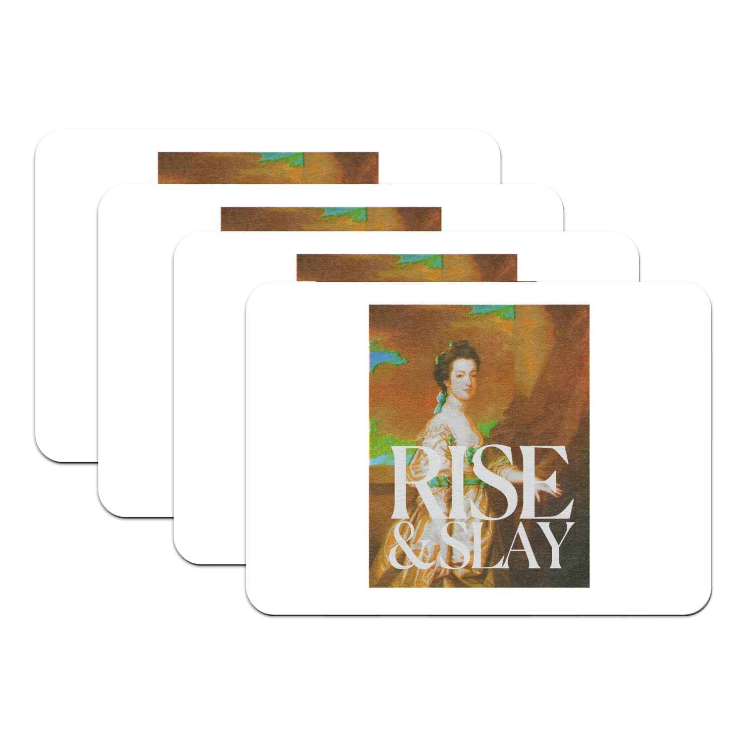 Sets de table humour mème vintage grand format, le cadeau idéal pour une pendaison de crémaillère