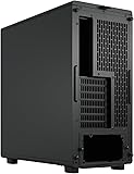 Fractal Design Epoch Black Solid - Boîtier pc Gaming à Flux d'air élevé - Trois Ventilateurs Momentum 12 Inclus - Intérieur spacieux - Prise en Charge ATX/mATX/ITX - 5