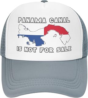 Panama Canal is Not for Sale Mesh Hat I Love Panama Canal Not for Sale Baseball Cap Trucker Hat