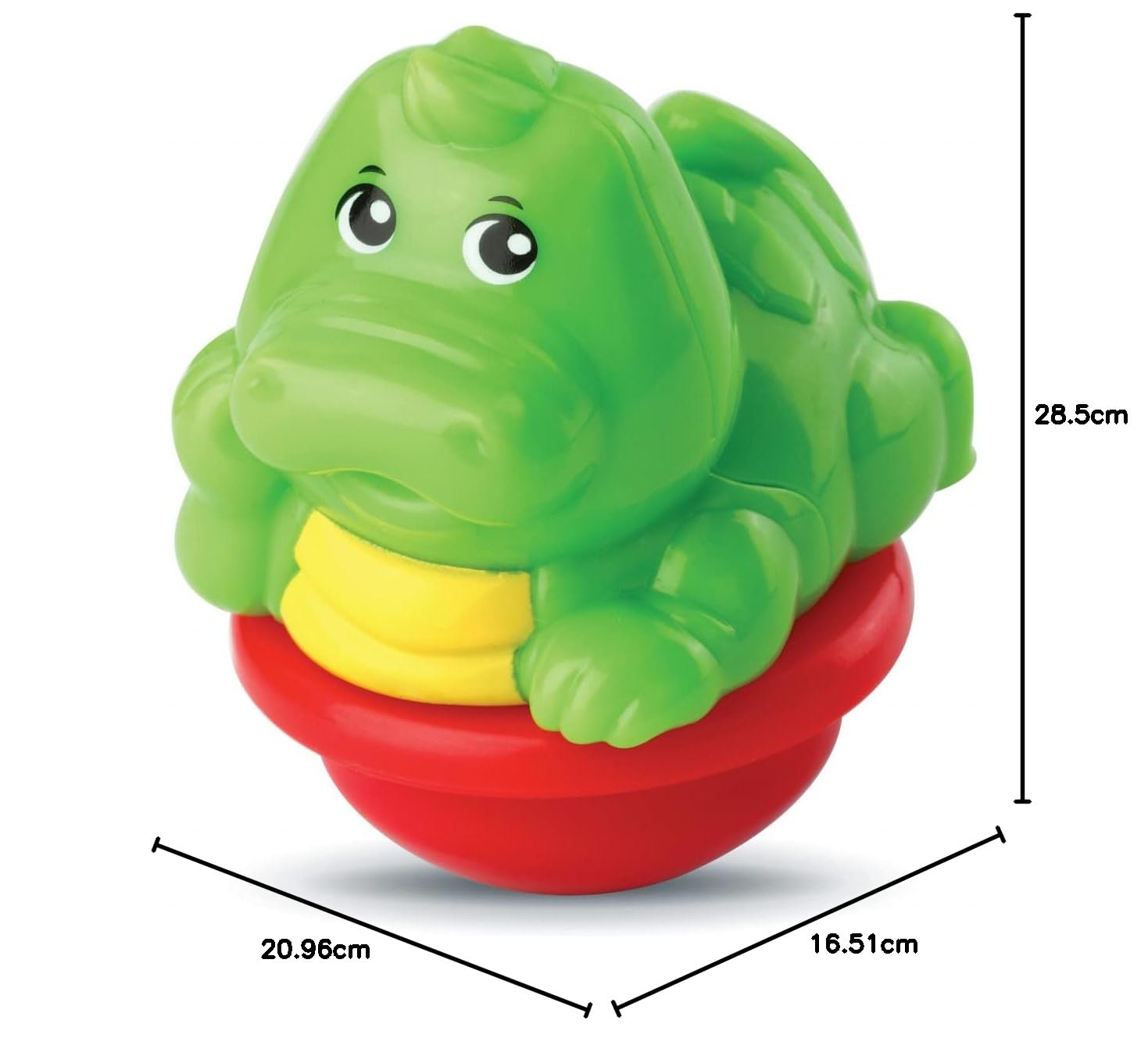 VTech - ZoomiZooz - Ile Paradis Magique et 1 Zozo Crocodile Animal Culbuto à Collectionner - Version FR