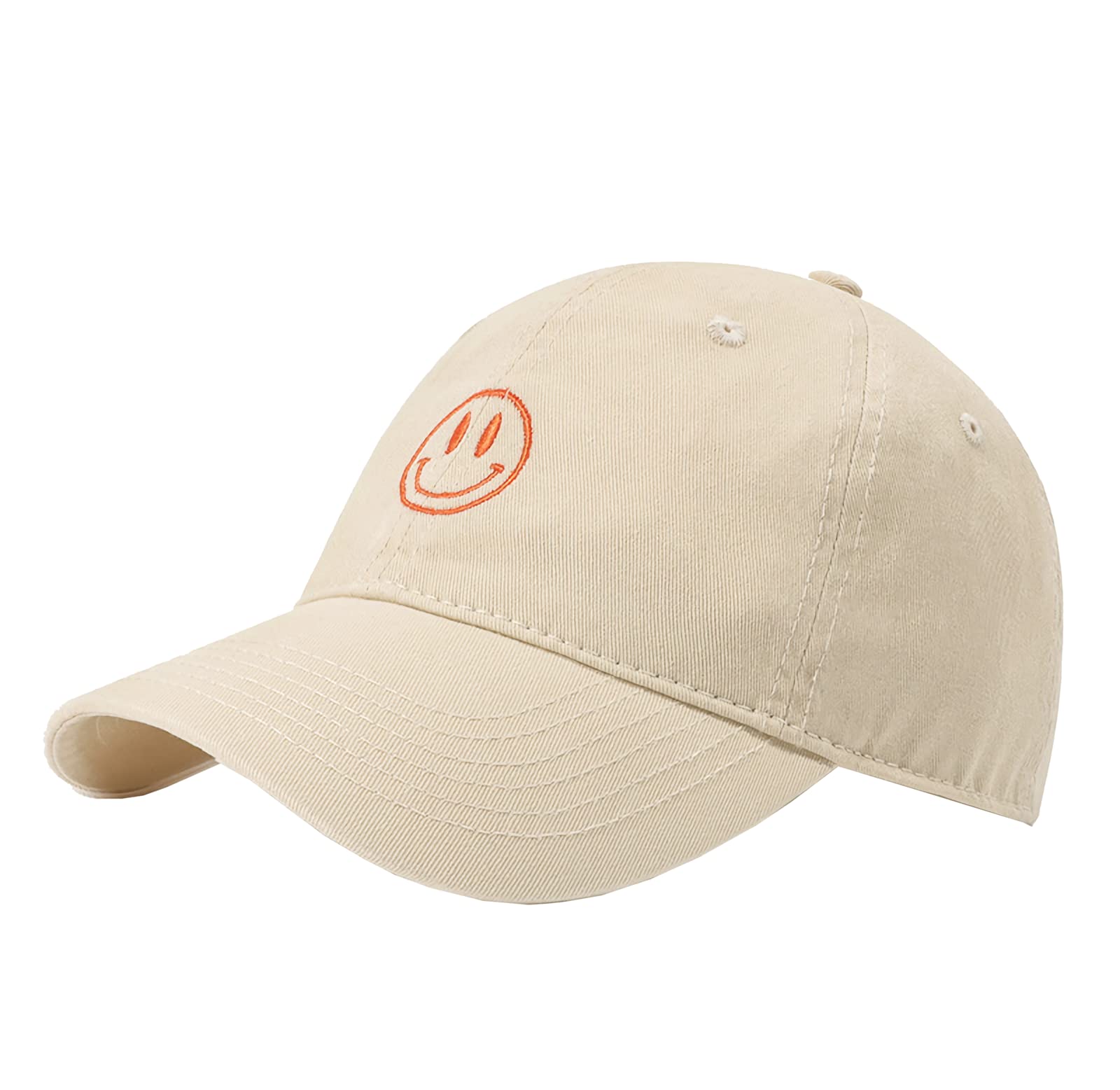 DefadikeFashion Preppy Trucker Hats Adjustable Sequins Embroidery Back Mesh Baseball Cap for Women and Teenager