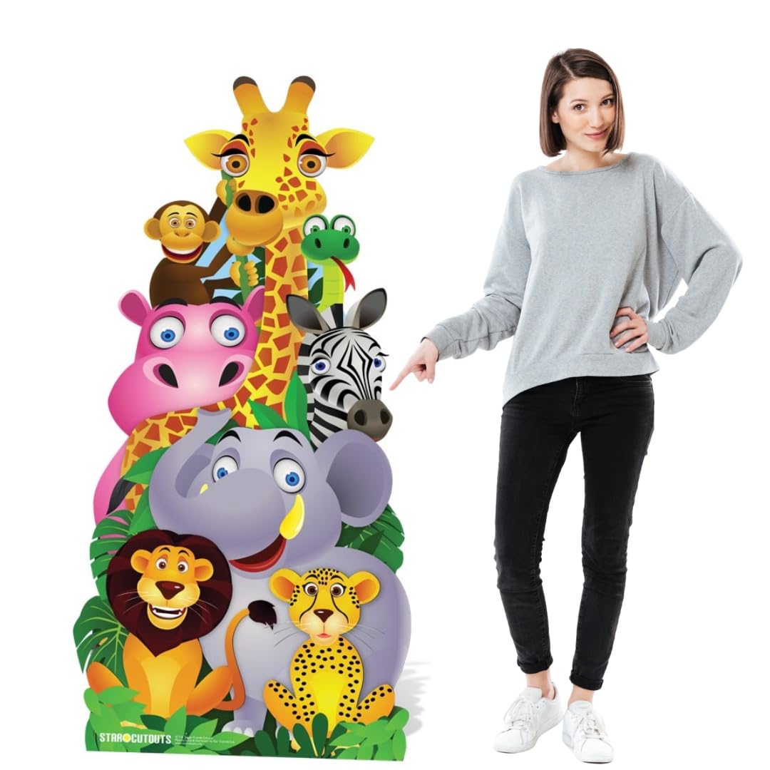 Star Cutouts Ltd Jungle Pile Up Cut Out