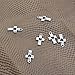 P Prettyia 100pcs Antiguos Cruces de Plata Encantos Colgantes Resultados de La...