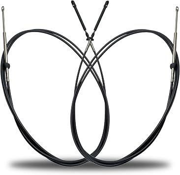 2Pcs 12FT Throttle Shift Remote Control Cable 0173112 173112