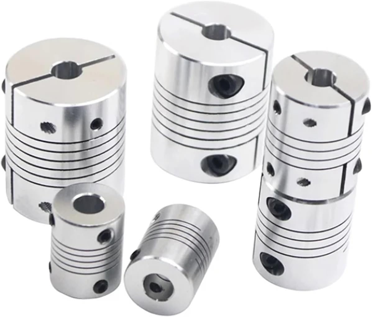 D32L40 Aluminum Alloy Elastic Clamping Coupling Motor Encoder Hole 6/8/10/12/14/15/16MM(8-14)