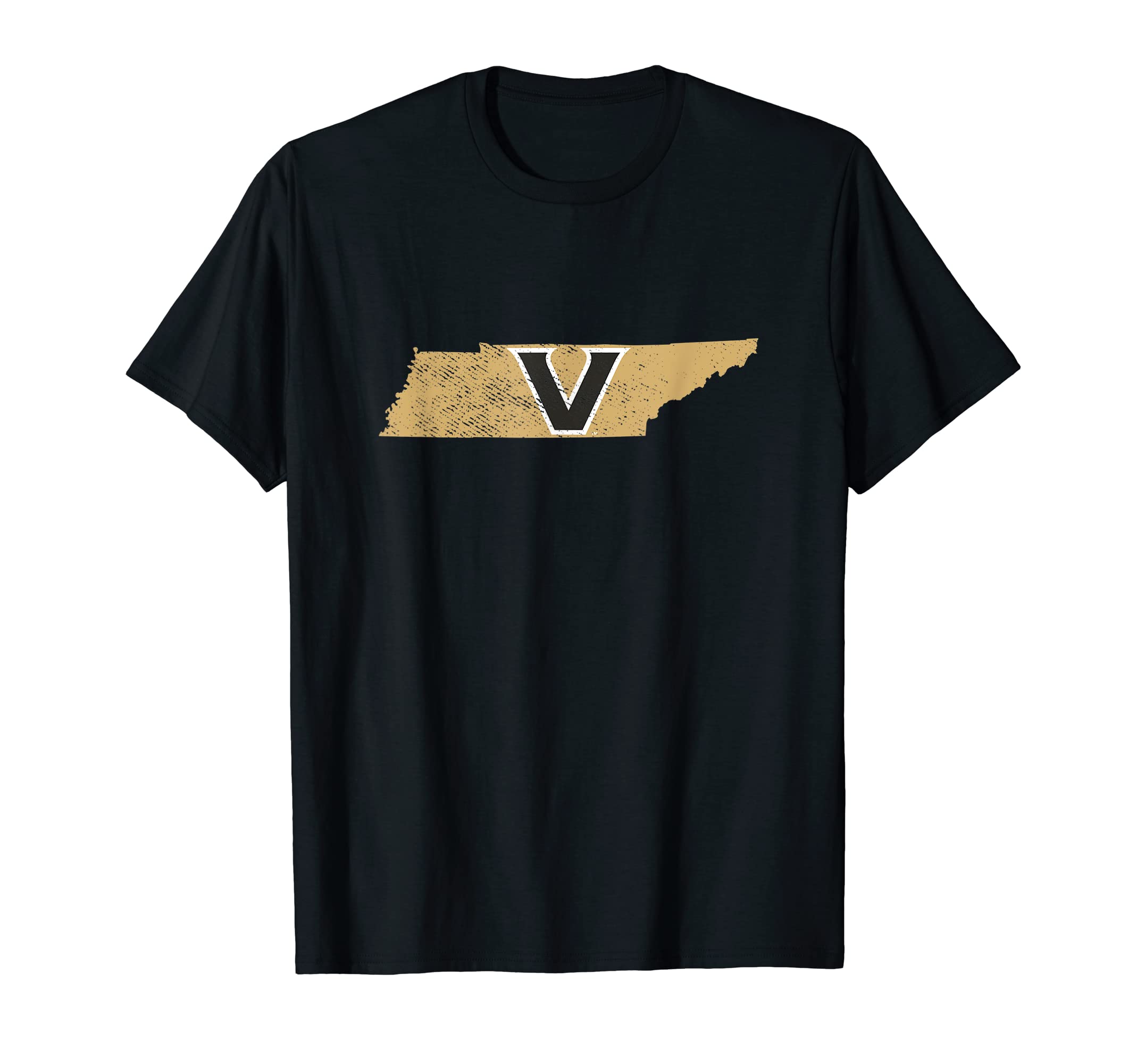 Vanderbilt University Commodores State Shape T-Shirt