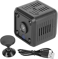 Vista 8 de Mini cámara IP Cámara para mascotas Cámara de puerta Monitoreo profesional Lente gran angular de 155 ° Visión nocturna Detección de movimiento