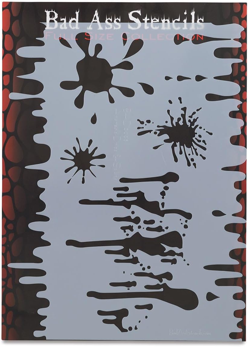 Bad Ass Stencils (Drips & Splats)