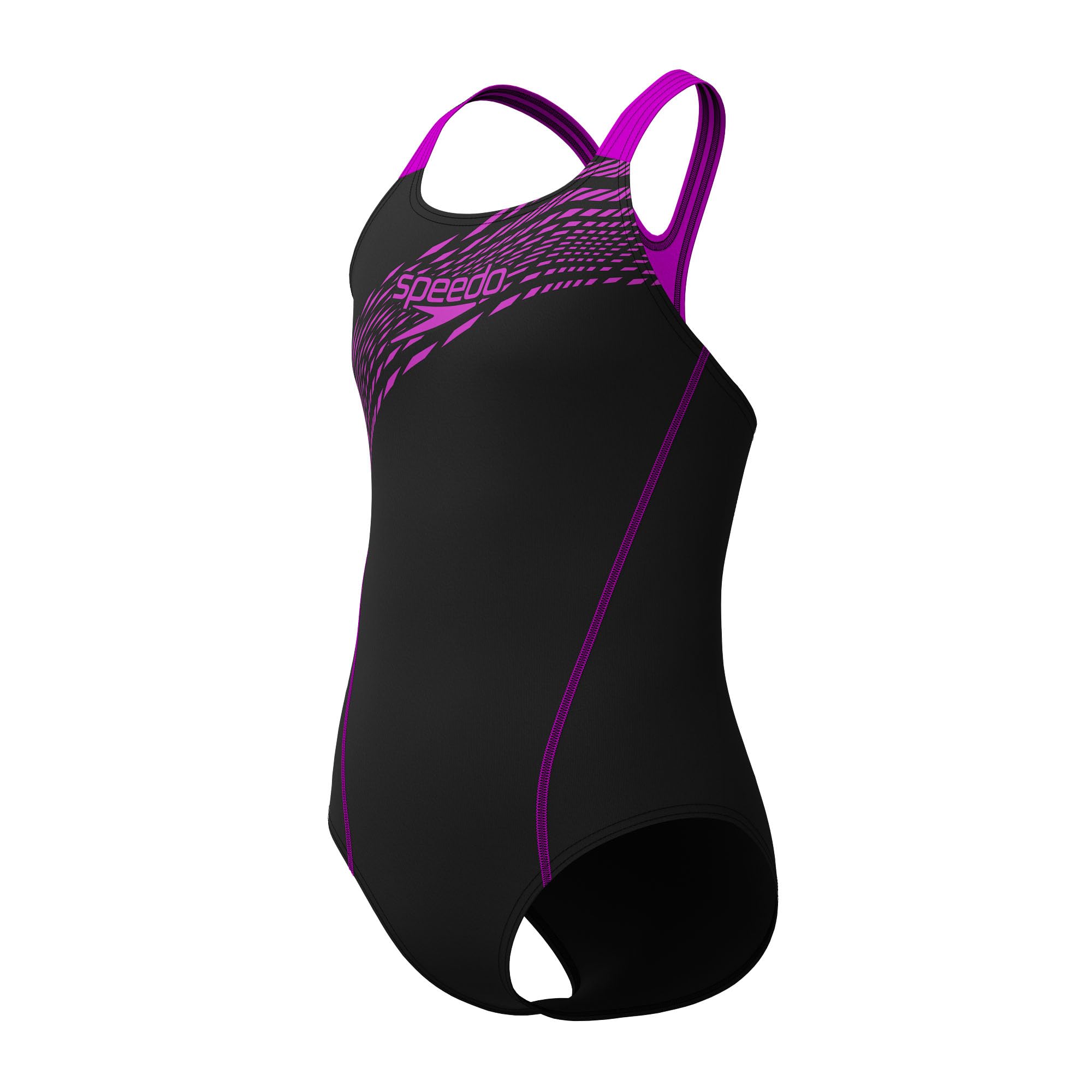Speedo Mädchen Medley Logo Medalist Badeanzug Diva