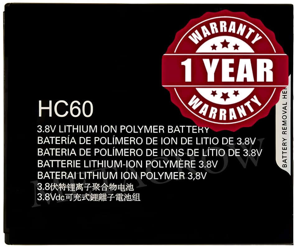 Image of Original HC60 Battery Compatible for Motorola Moto C Plus - (4000mAh) - 1 Year Warranty JK1