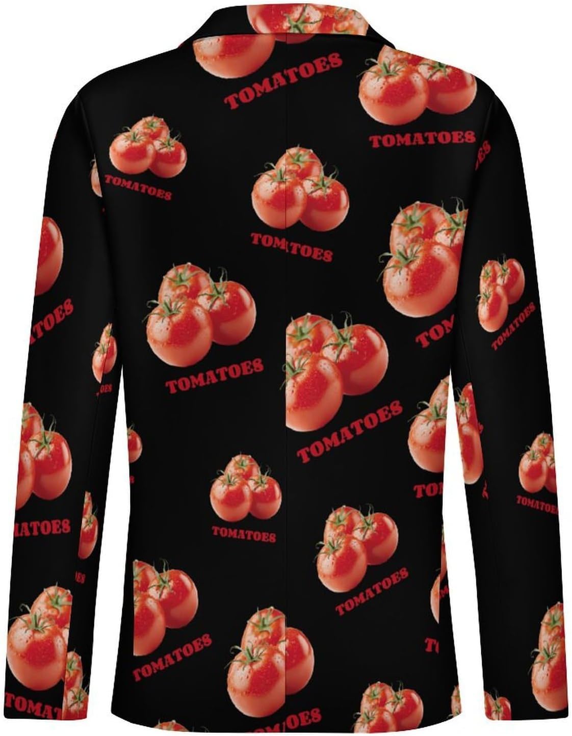 Tomatoes Novelty Men's Blazer Suit Jackets 6X-Large