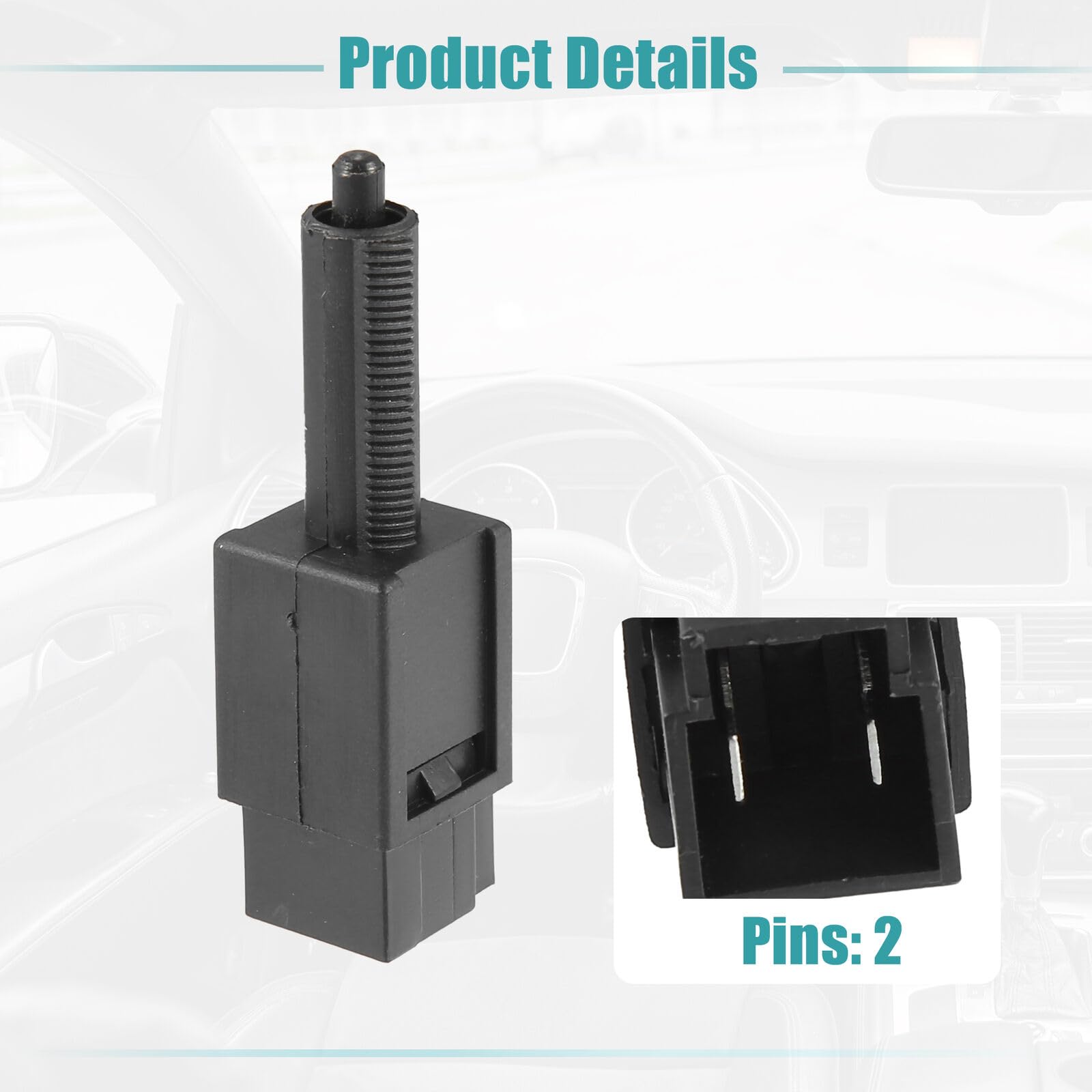 Amazon.com: Broaug 2-Pin Brake Light Switch Compatible with Nissan