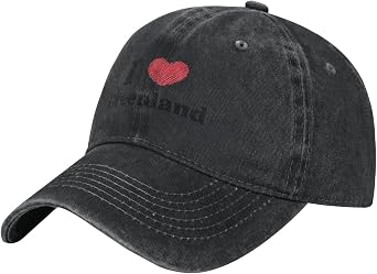 Vintage I Love Greenland Baseball Cap for Men Women Golf Dad Hat Adjustable 100% Cotton Hats