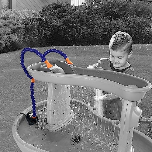 Aacabo Two Way Water Table Pump,Water Table Pump,Kids Water Table Accessories,Fun Summer Outdoor Water Game Toys for Kids