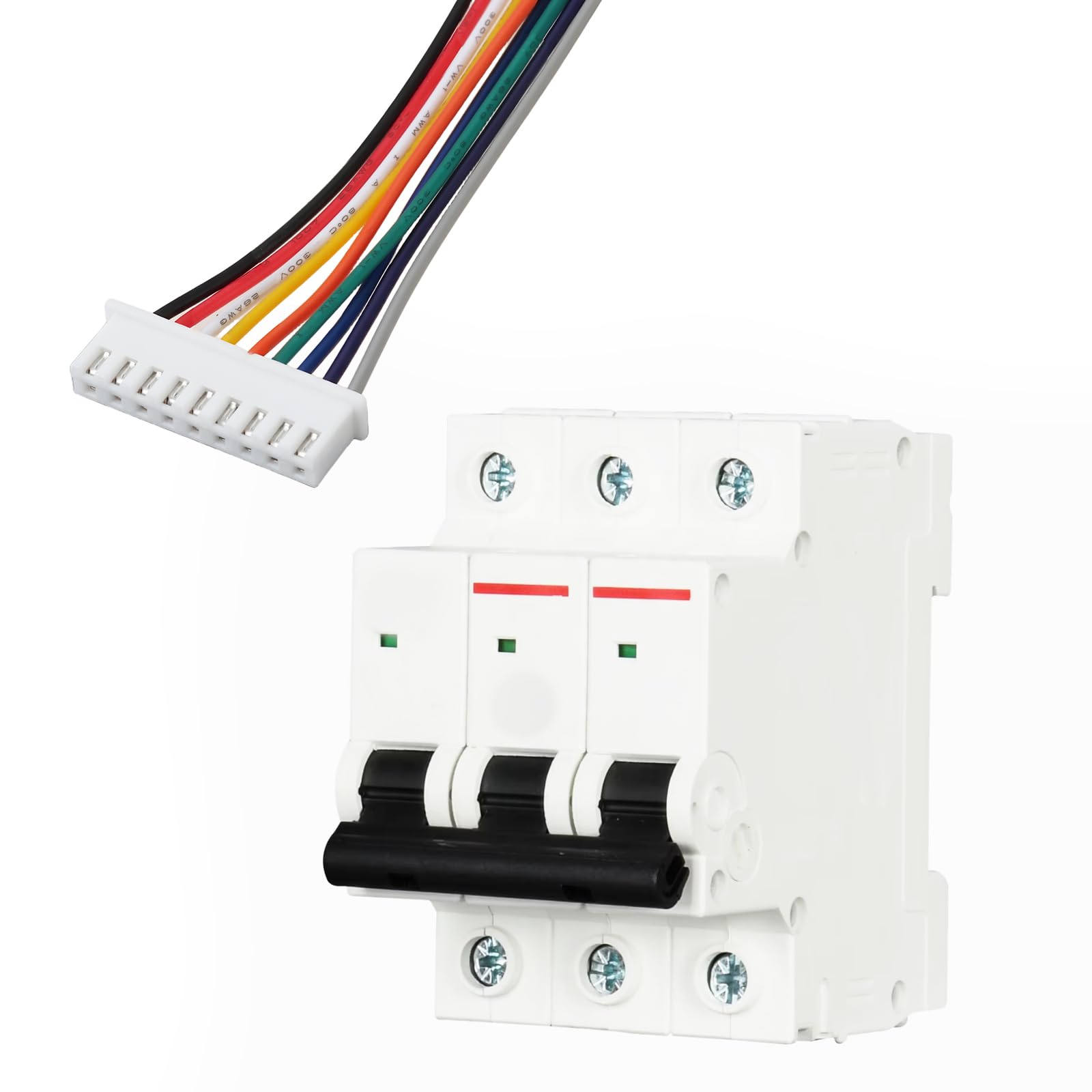 VGOL 10Pcs 9Pin JST Adapter XH2.54 Connector 10cm 26AWG for Switch Model - Image 2