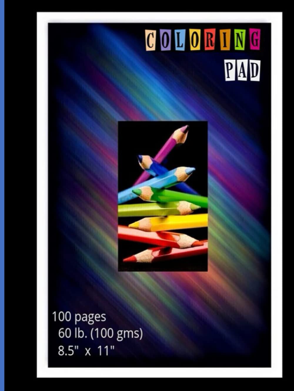 COLORING Drawing Pad bloc de dessin pour enfants et adultes