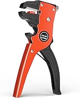 Vista 10 de VCELINK Pelacables y cortador automático de tiras rápidas, pelacables profesional de tira rápida, herramienta de pelado de cables eléctricos