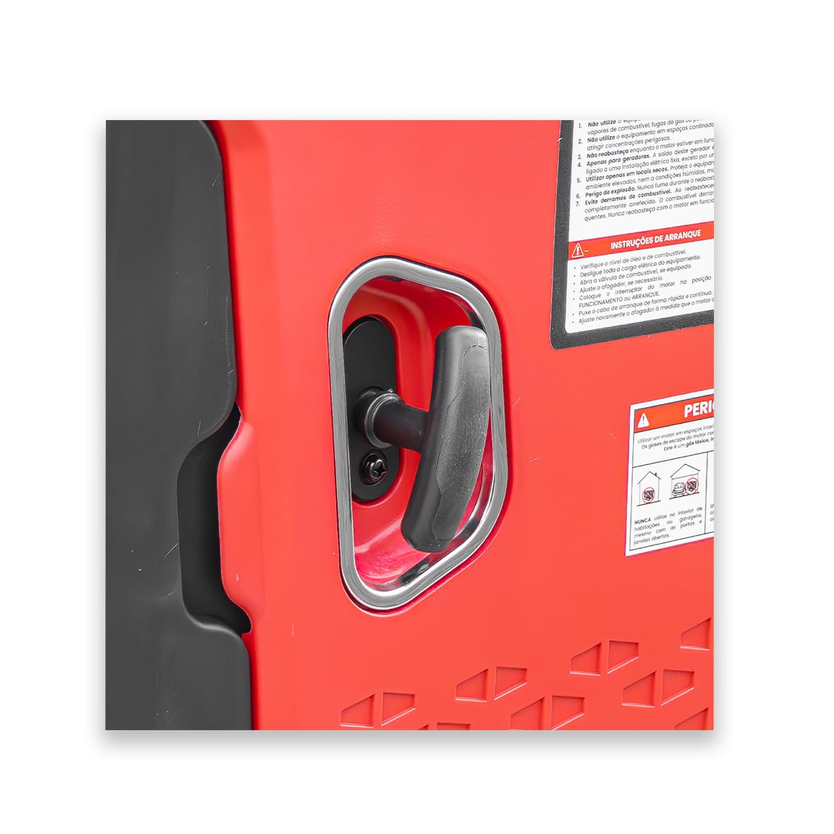 Bricoferr Generador Silencioso 4500 W 9 HP