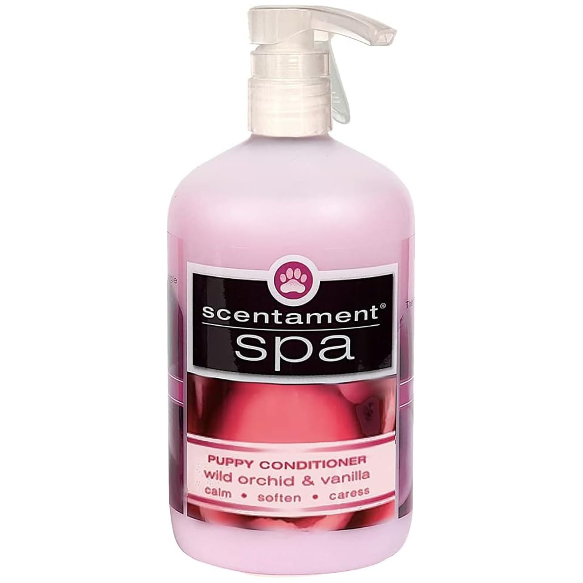 Best Shot Scentament Spa Puppy Conditioner, Ideal Skin Care Product, Pet Supplies, Hypoallergenic Puppy and Dog Conditioner, Wild Orchid and Vanilla Fragrance, 16 Oz