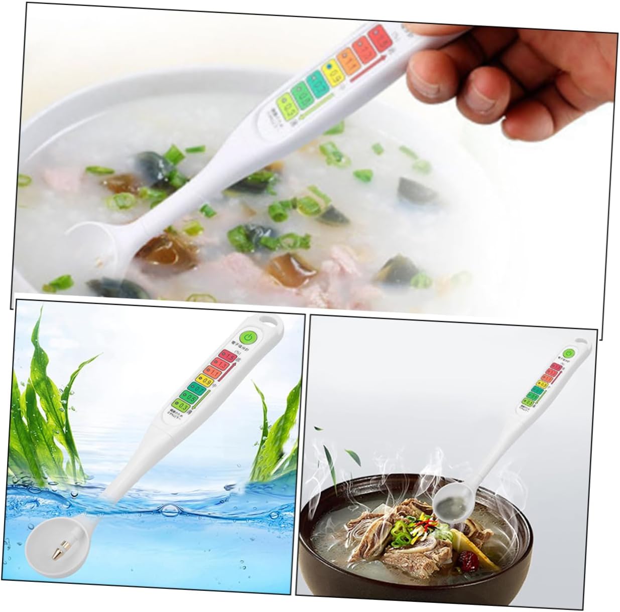 Salinity Digital Salt Level Tester for Aquarium Handheld Salt Tester Led Display for Aquarium