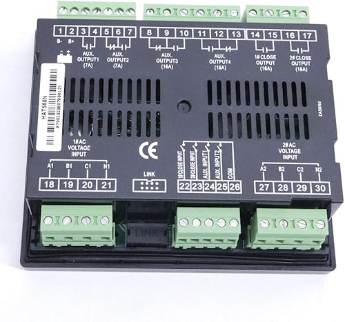 Miniatura 2 de Smartgen HAT560N Módulo inteligente de doble fuente ATS Controlador generador controlador