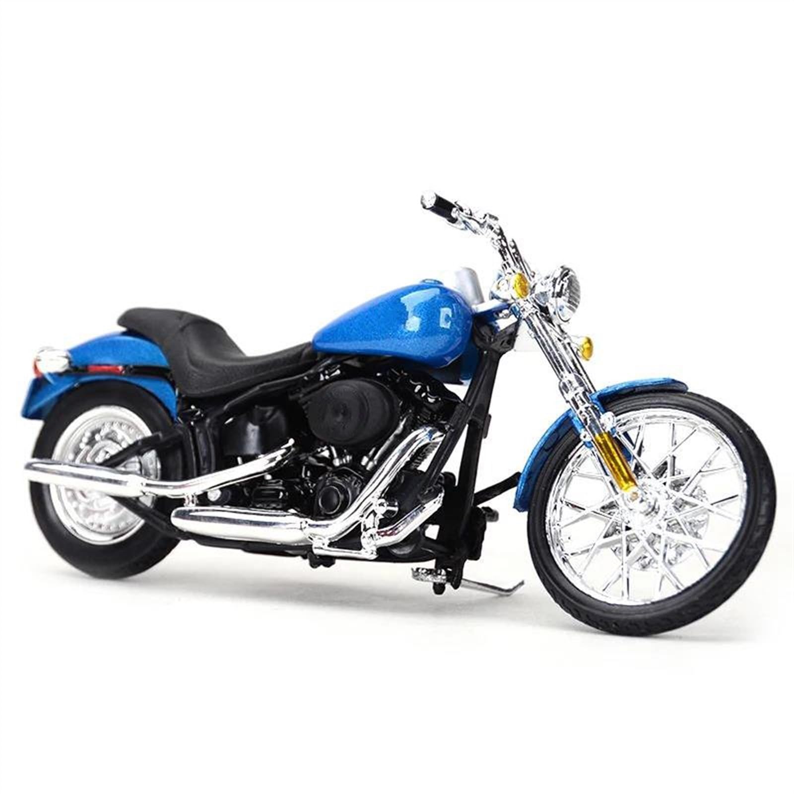 SEYXF Motorbike Toy Motorcycle Model Simulation Alloy Toy 1/18 for Harley for Davidson 2002 FXSTB Night Train