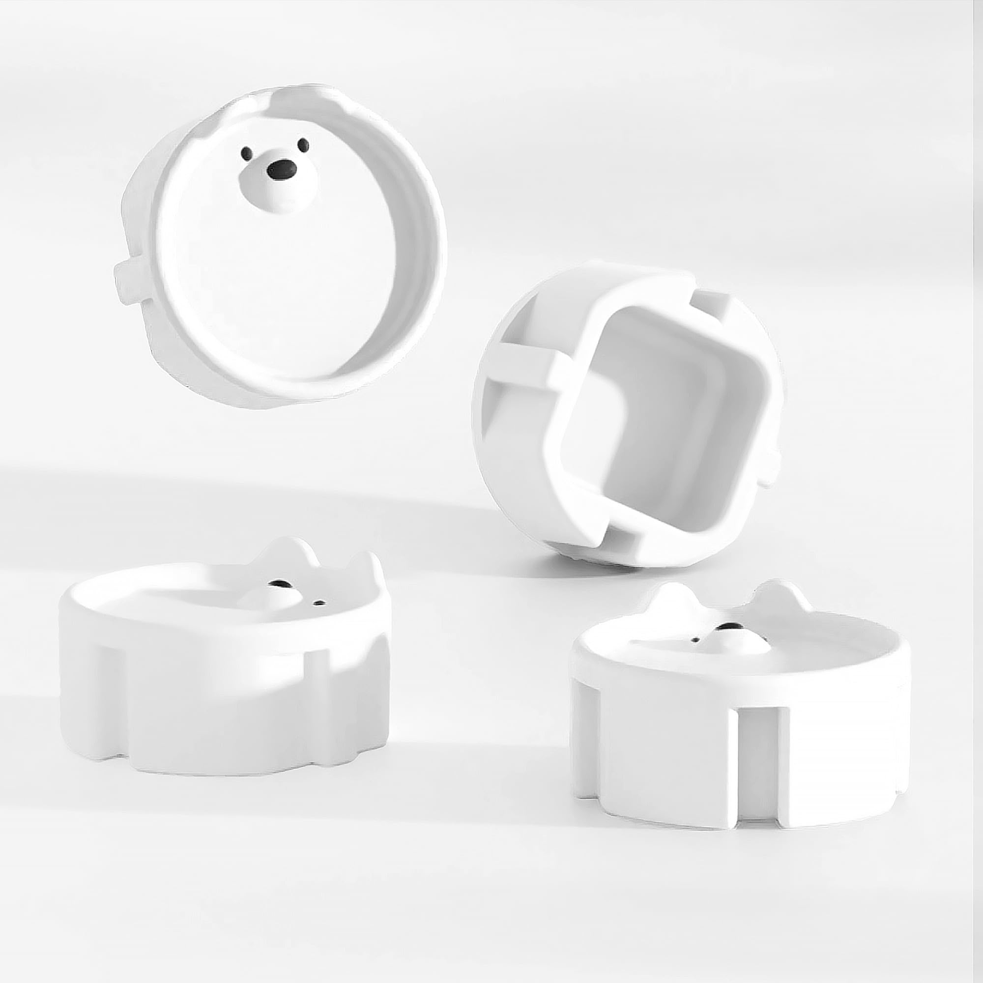 Cache-prise, 16 Pièces, Blanc, Protection Des Prises Contre La Poussière, Les