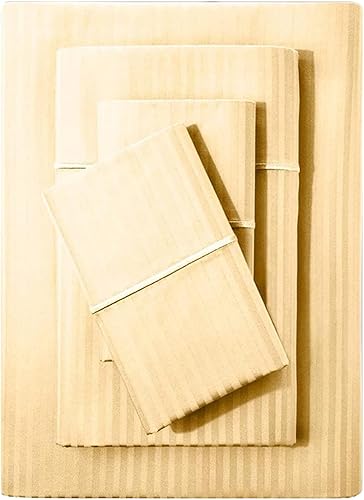 FEATHER & STITCH New York - Juego de sábanas de 500 hilos