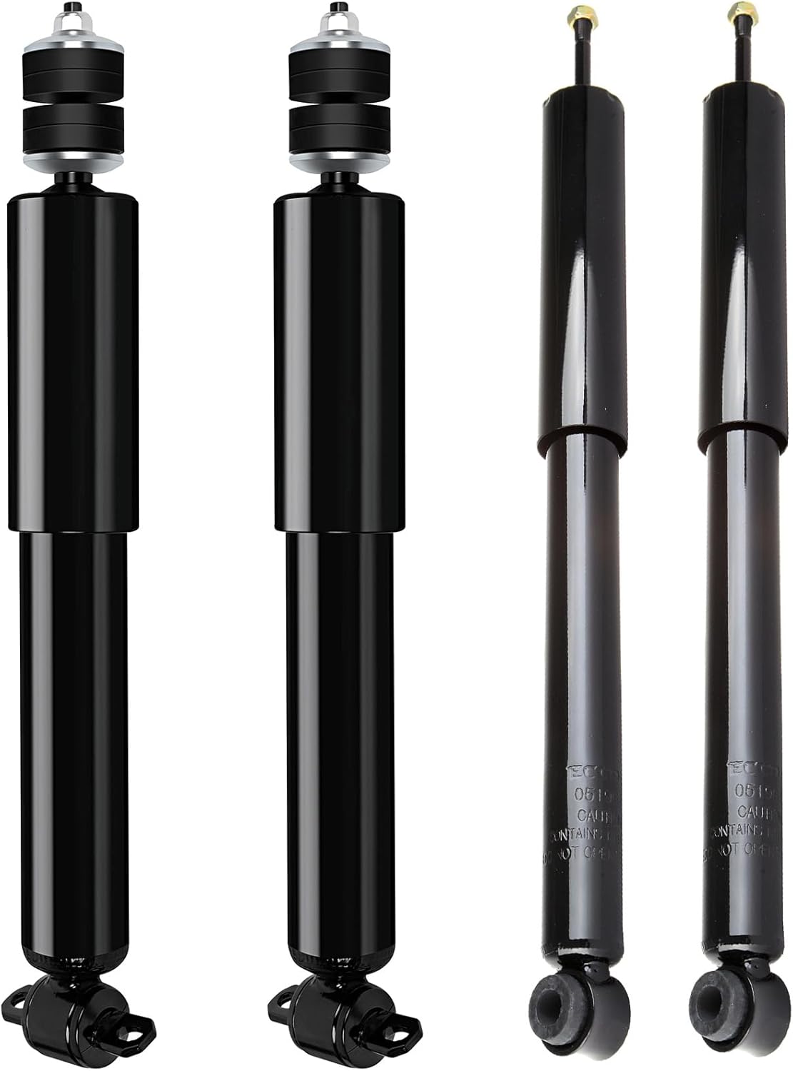 Shocks for Ford,ECCPP Front Rear Shocks Absorbers Fits 1993-2002 for Ford Crown Victoria,1981-2002 for Lincoln Town Car,1983-2002 for Mercury Grand Marquis 344424 5960 343135 5961 Gas Strut(Set of 4)