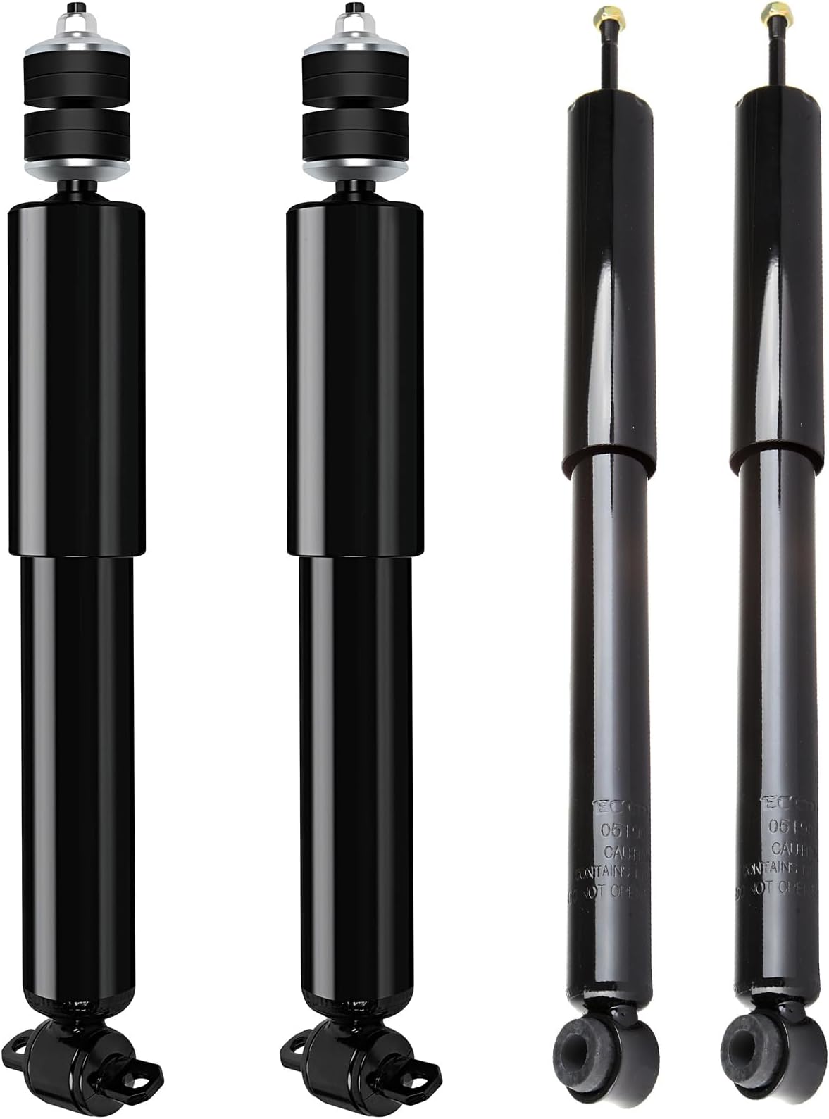 Shocks for Ford,ECCPP Front Rear Shocks Absorbers Fits 1993-2002 for Ford Crown Victoria,1981-2002 for Lincoln Town Car,1983-2002 for Mercury Grand Marquis 344424 5960 343135 5961 Gas Strut(Set of 4)