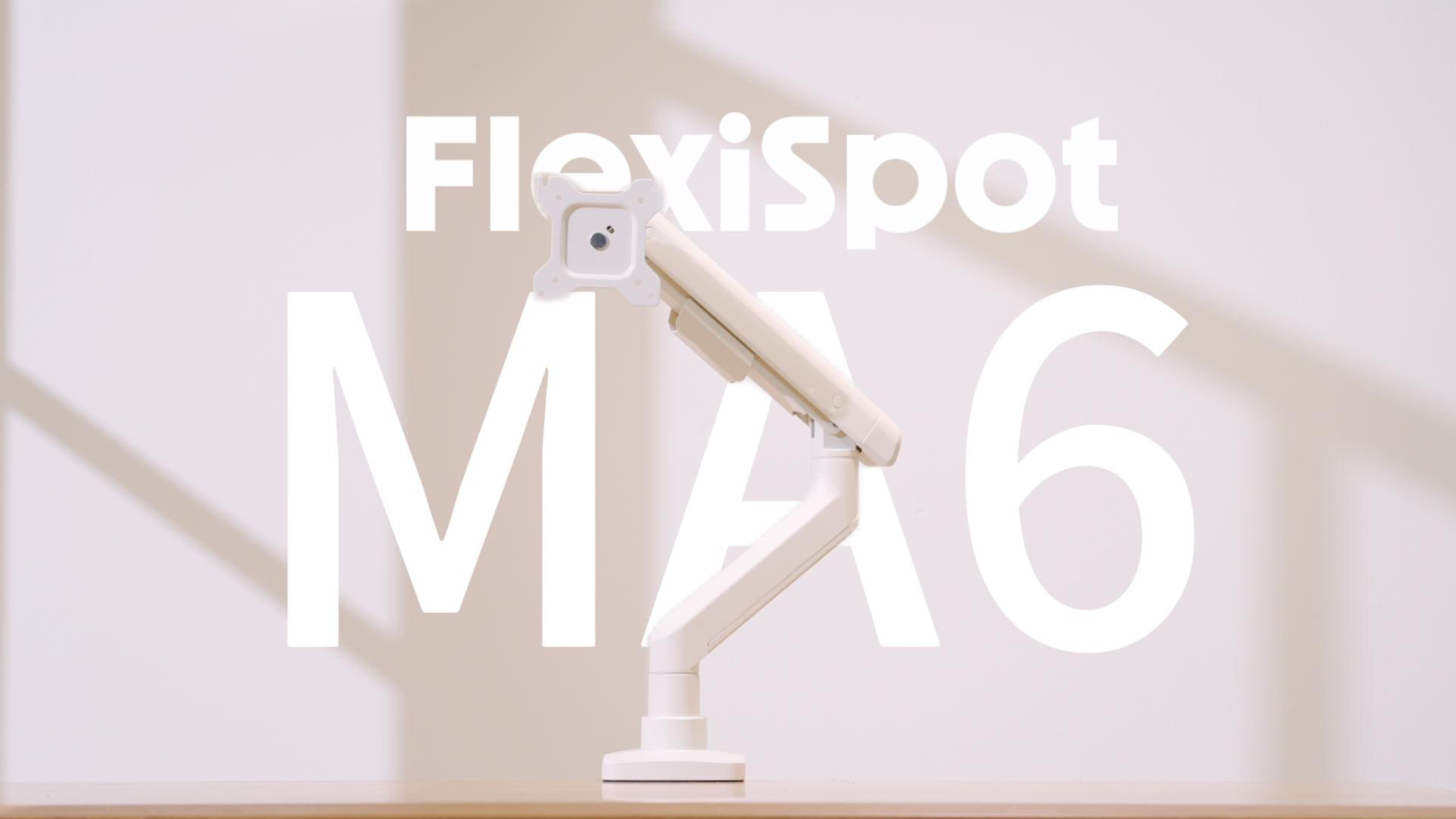 Amazon.co.jp: FLEXISPOT モニターアーム MA6 17-35インチ（湾曲最大39