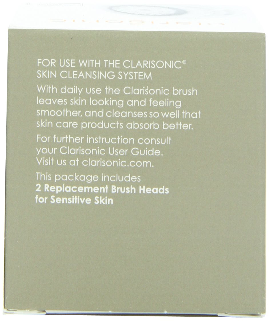 Clarisonic Dual Brush Head Pack, White Box