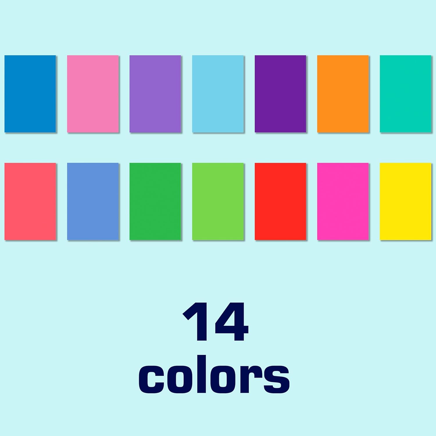 420 Pack Colored Labels Stickers, 3 x 2 inches, 14 Colors, Large Adhesive Home Moving Stickers for Packing Box - Image 4