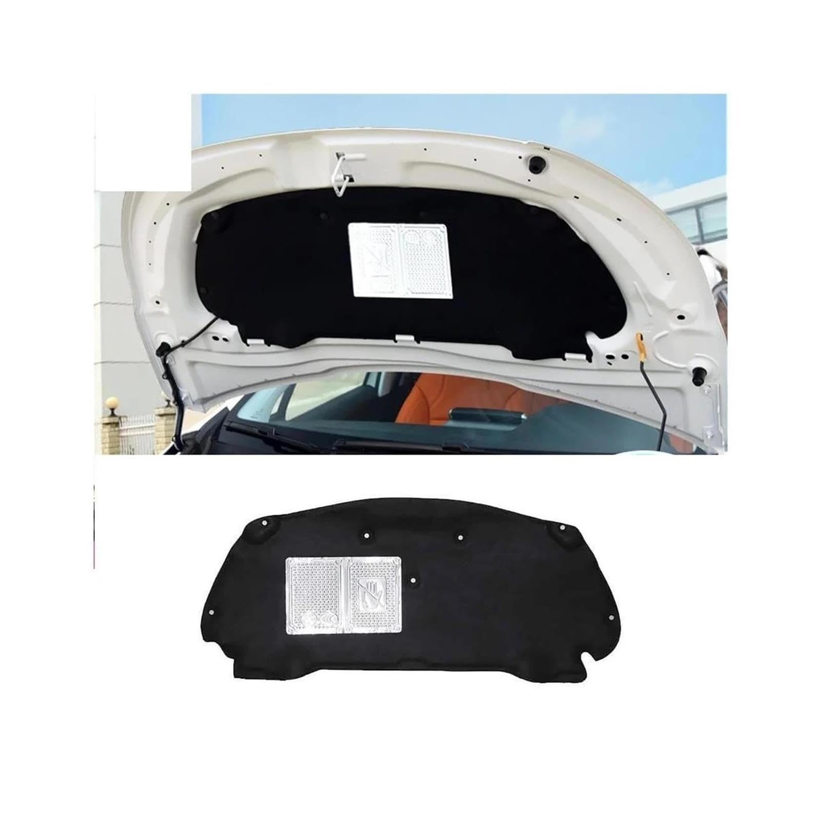 Tappetino isolante per cofano Per Peugeot Per 2008 2013 2014-2019