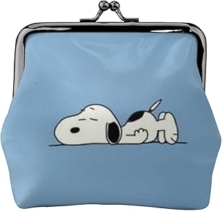 レディース ミニウォレット 財布 スヌーピー かわいい アニメ がま口財布 ポーチ おしゃれ 小銭入れ Puレザー カード収納 人気 誕生日 プレゼント