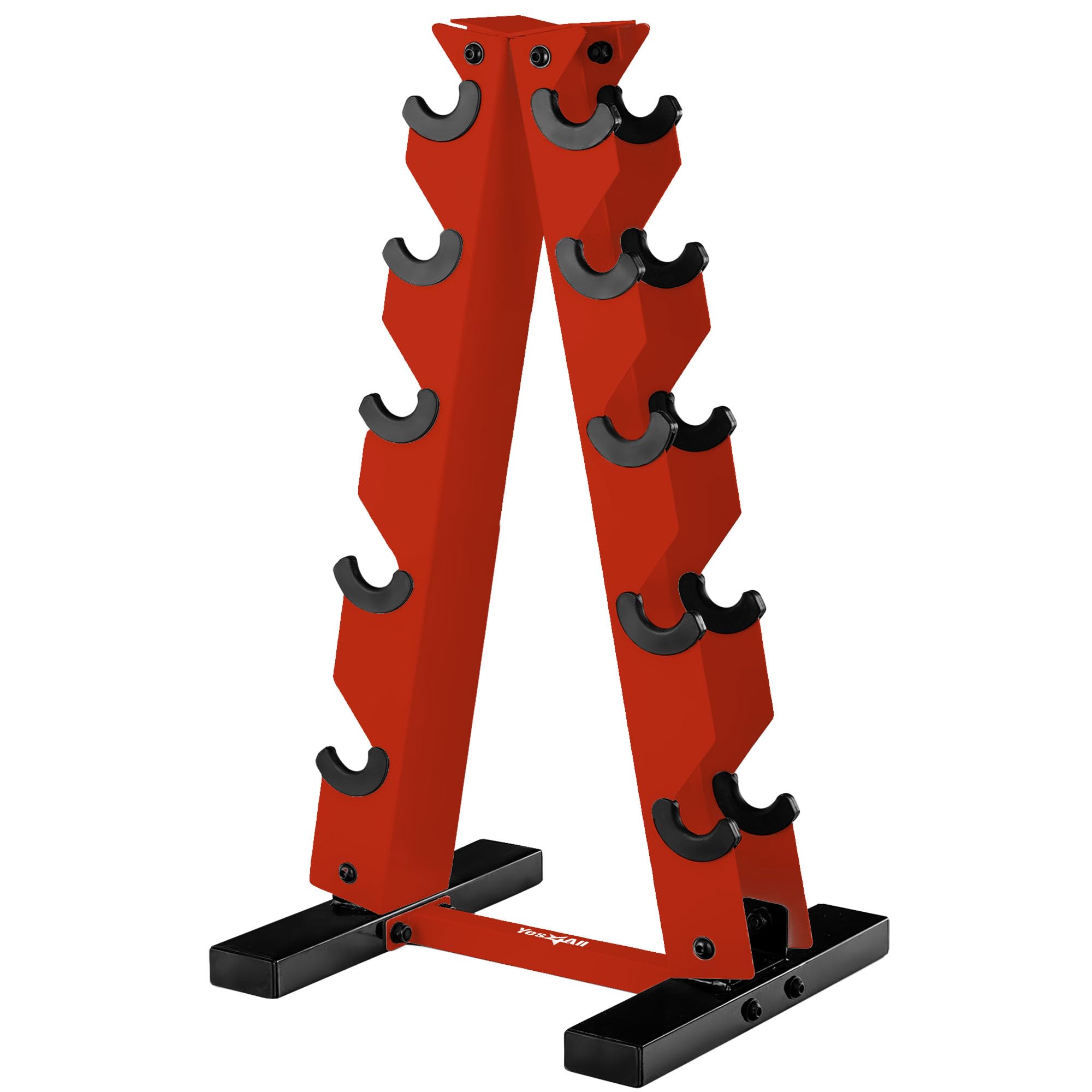 Yes4All Neoprene Coated Dumbbell Hand Weight Sets of 2 - Multiple Weight Options with 15 Colors, Hexagon Shape, Anti-roll, Anti-Slip