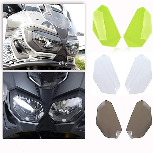 FATExpress Cubierta de lente de faro delantero para Honda CRF1000L 2016 2017 2018 2019 Honda CRF1000L protector protector protector CRF 1000 L
