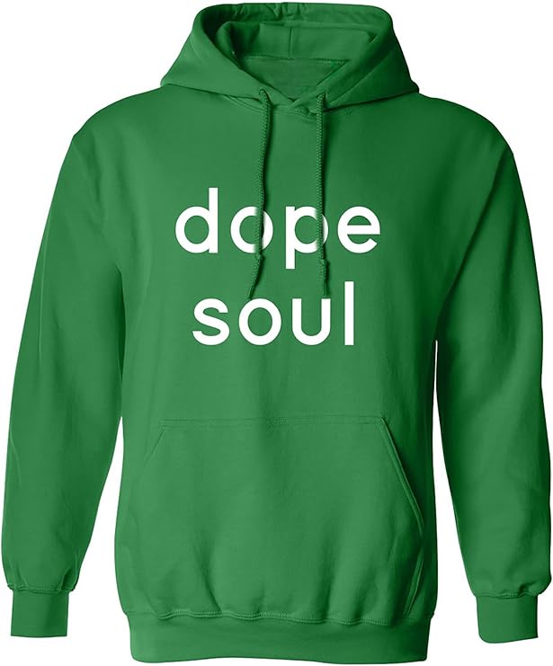 zerogravitee DOPE SOUL Adult Hooded Sweatshirt at Amazon Men’s Clothing  store