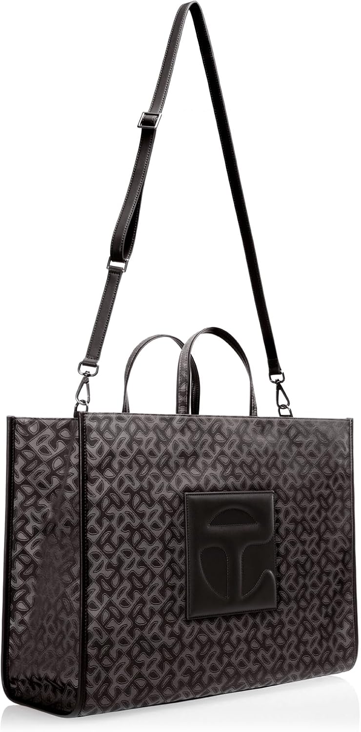TELFAR Medium Jacquard Shopping Bag - Image 4