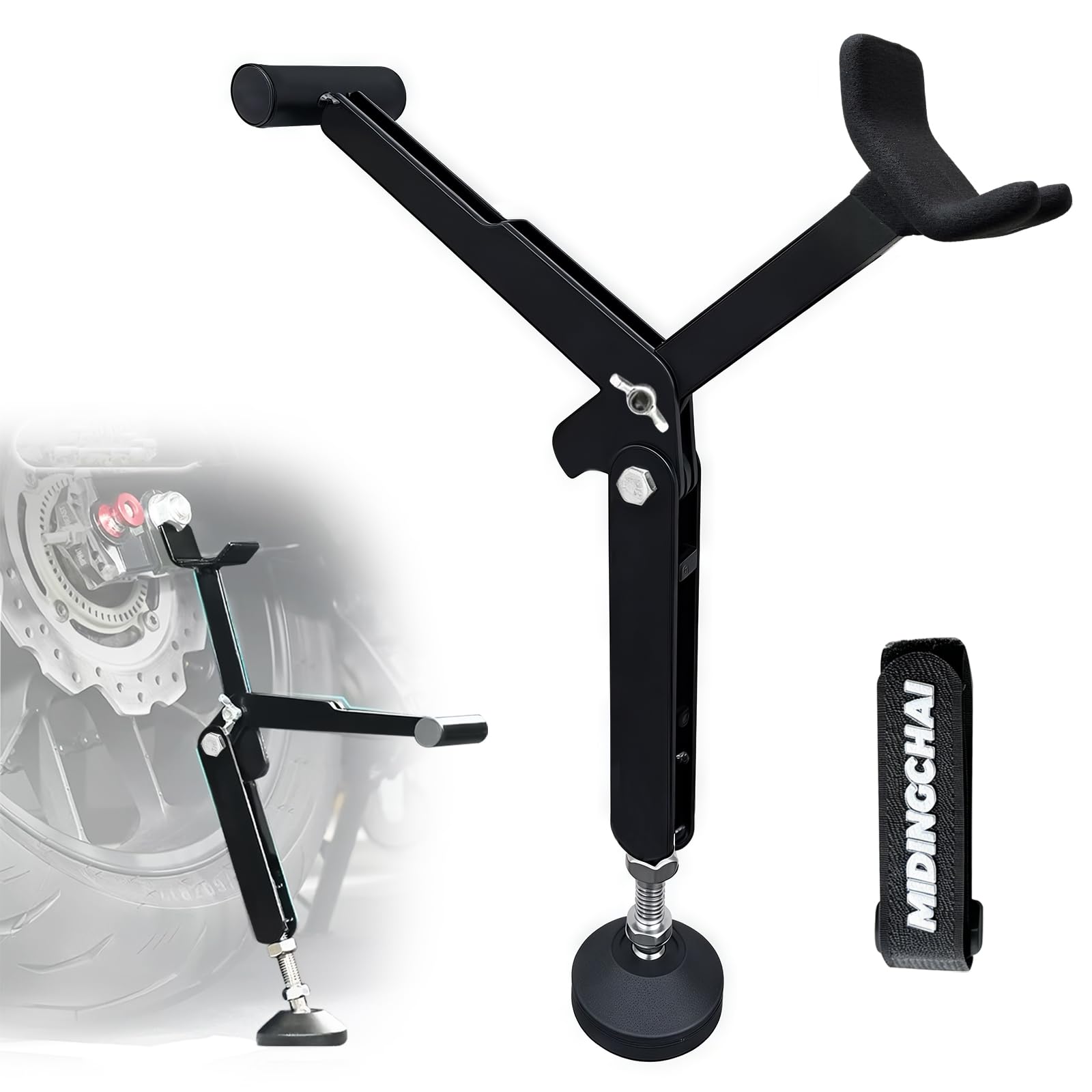 béquille moto pliable universelle