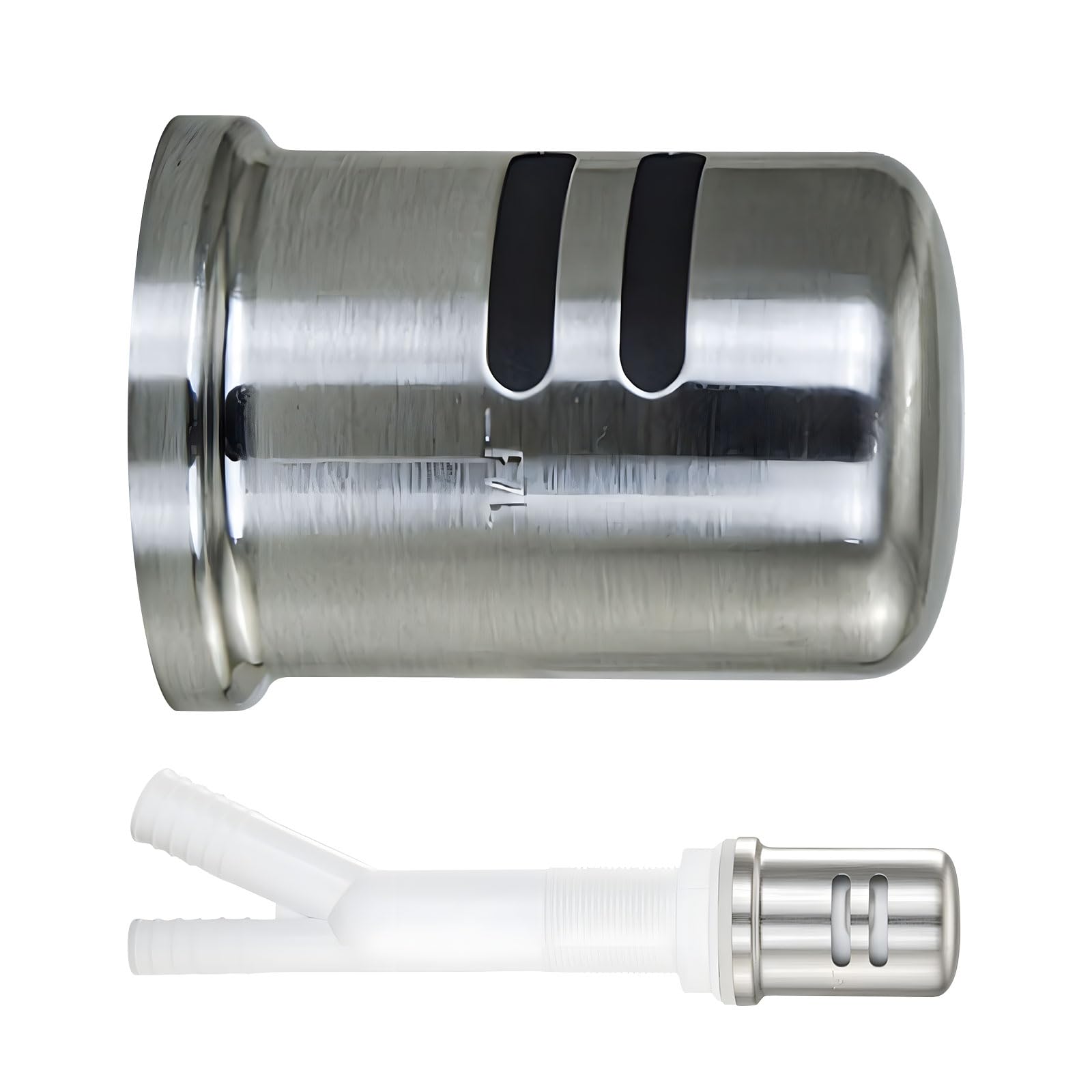 Jazuaiao Dishwasher Air Gaps Cover for Sink Prevents Wastewater Backflow Solids Brass and ABS Long Lasting Kitchen Sink Air Difference Fitting