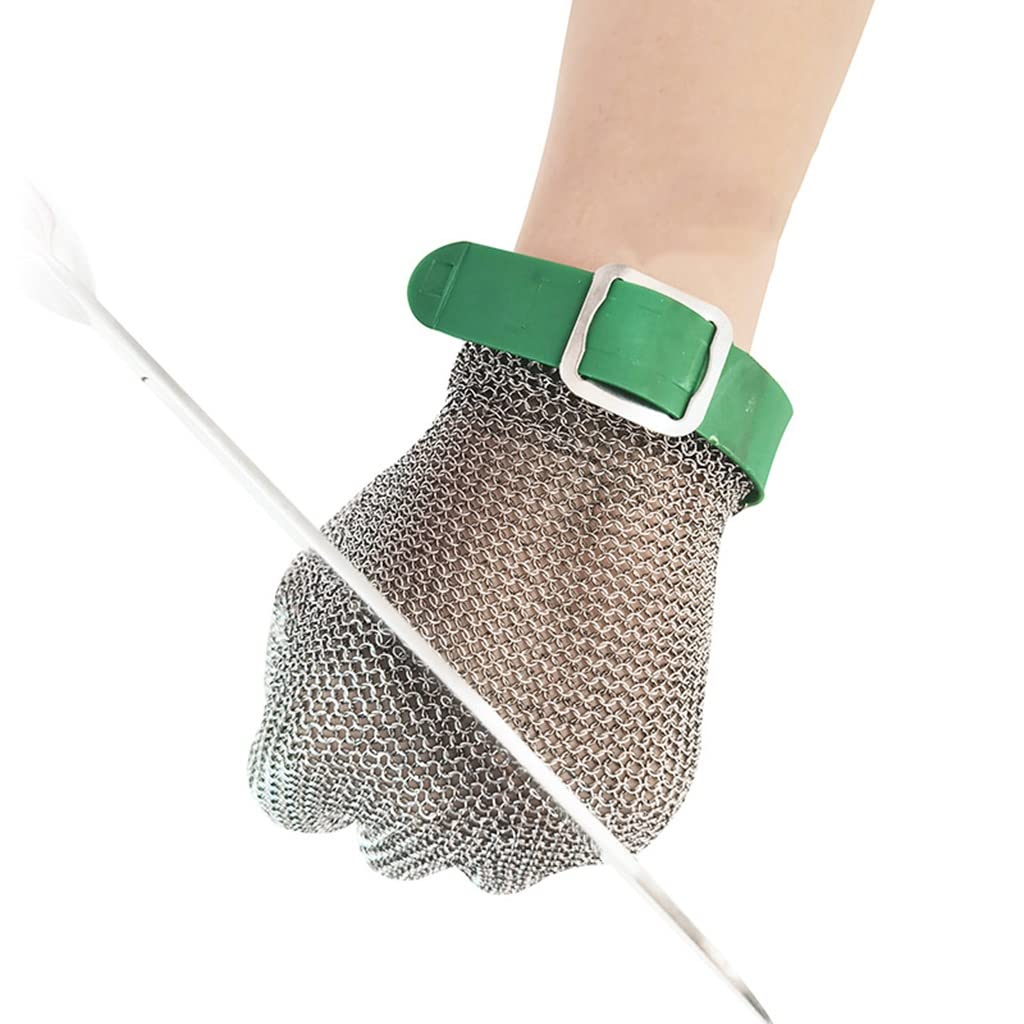 Guantes de Calidad alimentaria Resistentes a la Cocina, Guantes de Trabajo de protección de Grado 9, comunes for Manos a la Izquierda y Derecha (Size : 2pcs/XL)