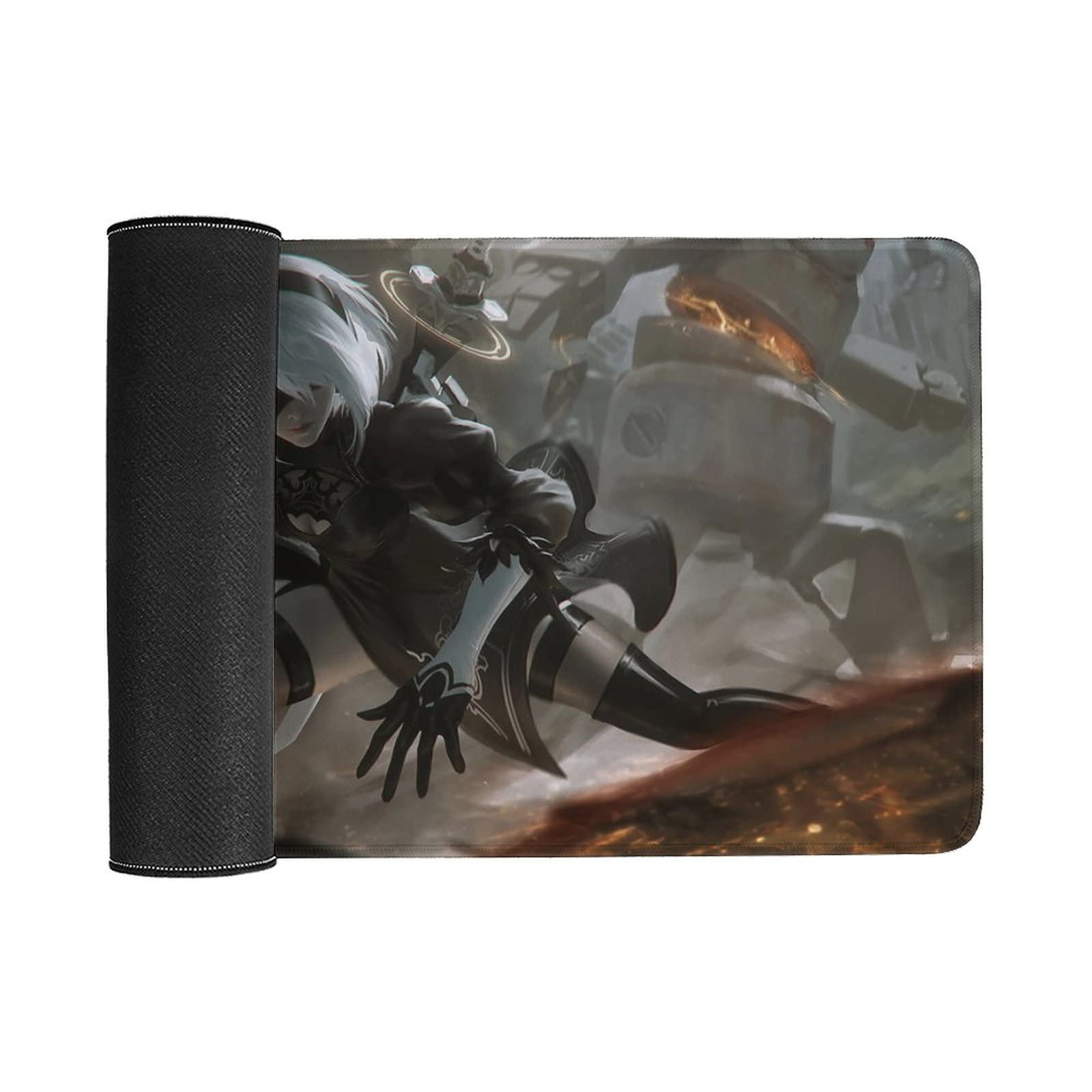 超特大ラバーマウスパッド　ヨルハ二号B型　90×40cm　厚さ3mm Amazon.co.jp: ニーアオートマタ マウスパッド NieR:Automata 2B