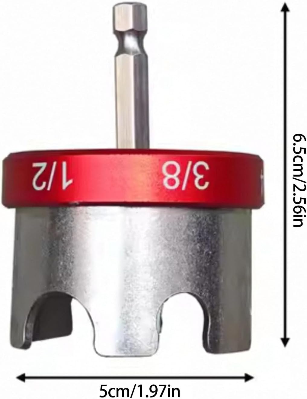 1/4 3/8 1 / 2inch Removal Bolt Tool Nut Drill Attachment for Nut Drill Attachment Extractor Tool Threaded Rod Installation