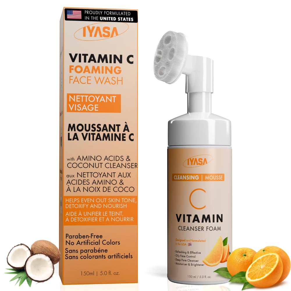 Amazon.com: IYASA Gentle Face Wash for Sensitive Skin – Foaming