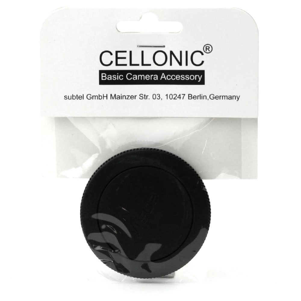 CELLONIC Tappo compatibile con corpo macchina Fuji X-A1 X-A2 X-E1 X-E2 X-E2S X-M1 X-Pro1 X-Pro2 X-T1 X-T10 X-T2 X-T20 (BCP-001), evita danni Coperchio Copertura Cover Cap baionetta