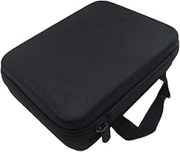 Premium EVA Material, 63 Slots, Large Capacity, Full Protection for Essential Oil, Nail Polish Storage Bag, Organizer Box (Black)